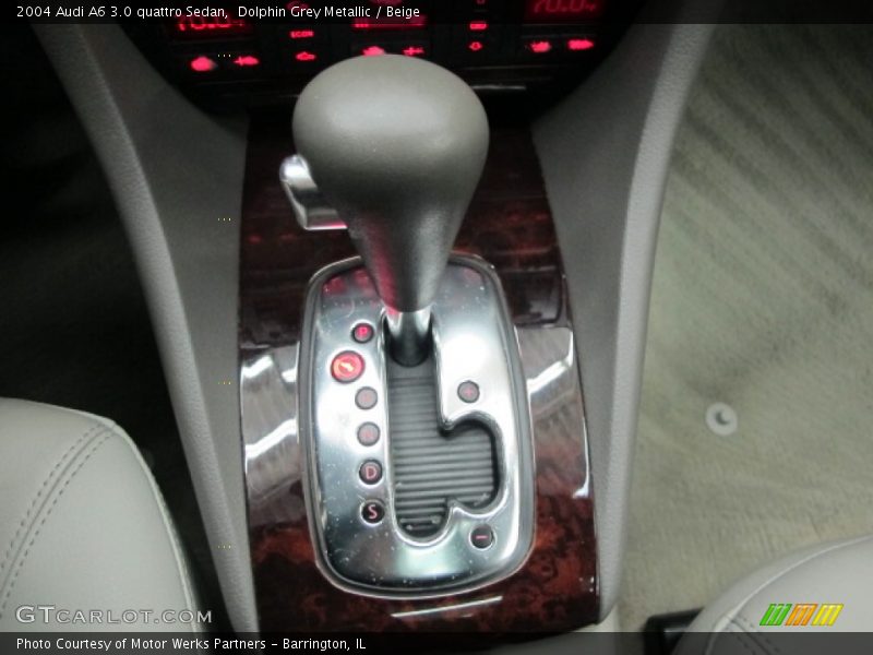 Dolphin Grey Metallic / Beige 2004 Audi A6 3.0 quattro Sedan