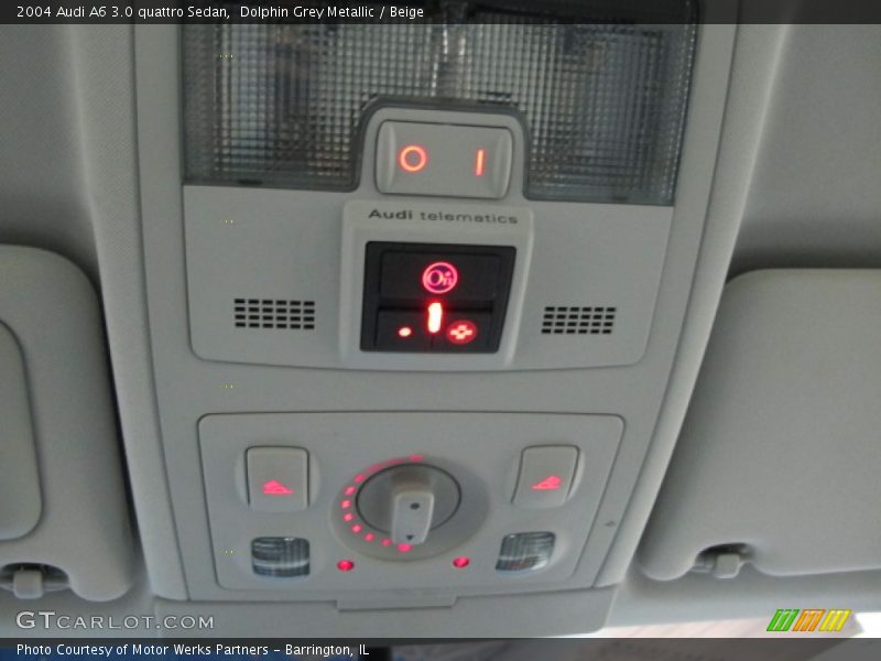 Dolphin Grey Metallic / Beige 2004 Audi A6 3.0 quattro Sedan