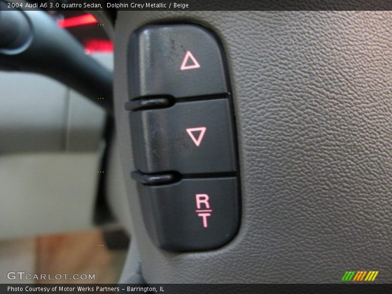 Dolphin Grey Metallic / Beige 2004 Audi A6 3.0 quattro Sedan