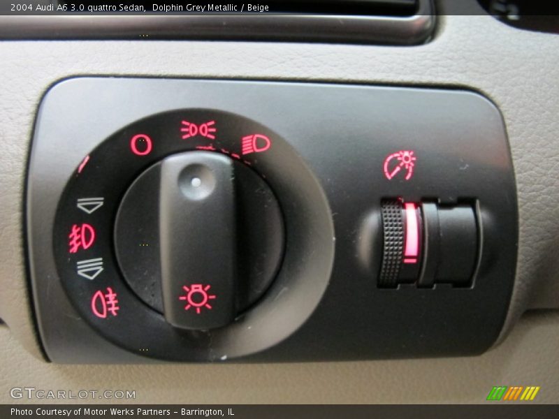 Dolphin Grey Metallic / Beige 2004 Audi A6 3.0 quattro Sedan