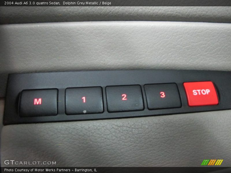 Dolphin Grey Metallic / Beige 2004 Audi A6 3.0 quattro Sedan