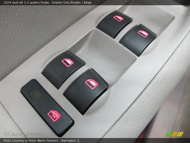 Dolphin Grey Metallic / Beige 2004 Audi A6 3.0 quattro Sedan