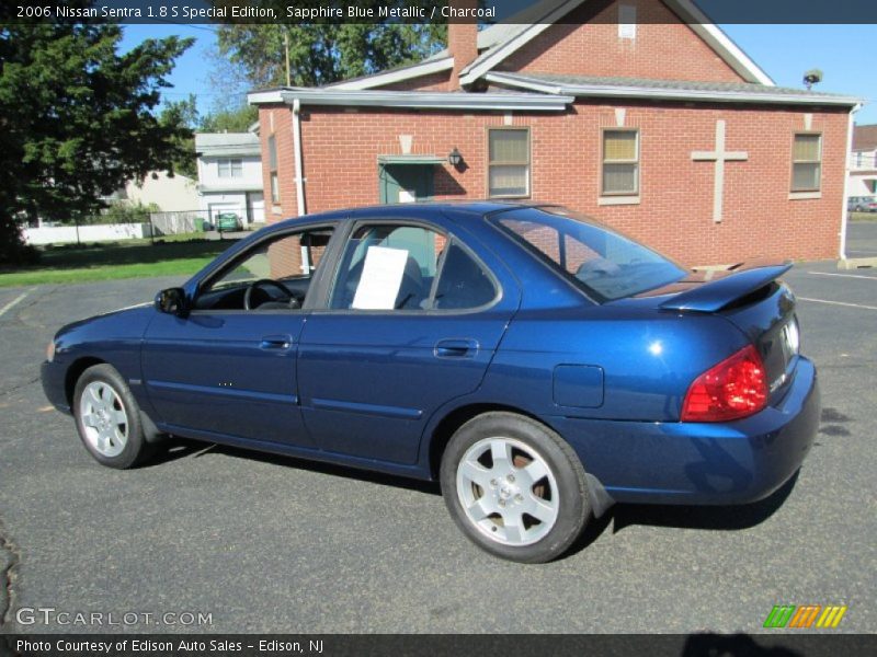 Sapphire Blue Metallic / Charcoal 2006 Nissan Sentra 1.8 S Special Edition