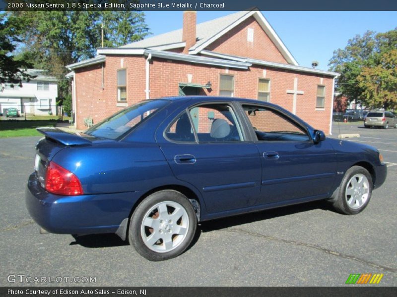 Sapphire Blue Metallic / Charcoal 2006 Nissan Sentra 1.8 S Special Edition