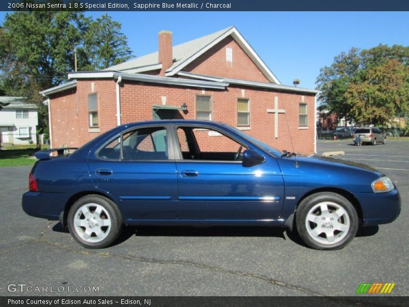 Sapphire Blue Metallic / Charcoal 2006 Nissan Sentra 1.8 S Special Edition