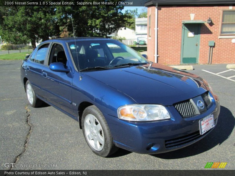 Sapphire Blue Metallic / Charcoal 2006 Nissan Sentra 1.8 S Special Edition