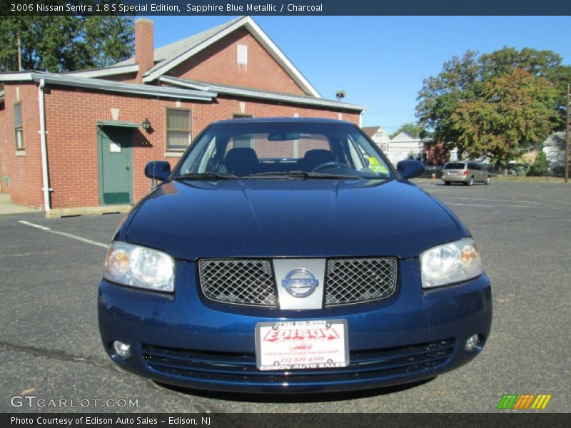 Sapphire Blue Metallic / Charcoal 2006 Nissan Sentra 1.8 S Special Edition