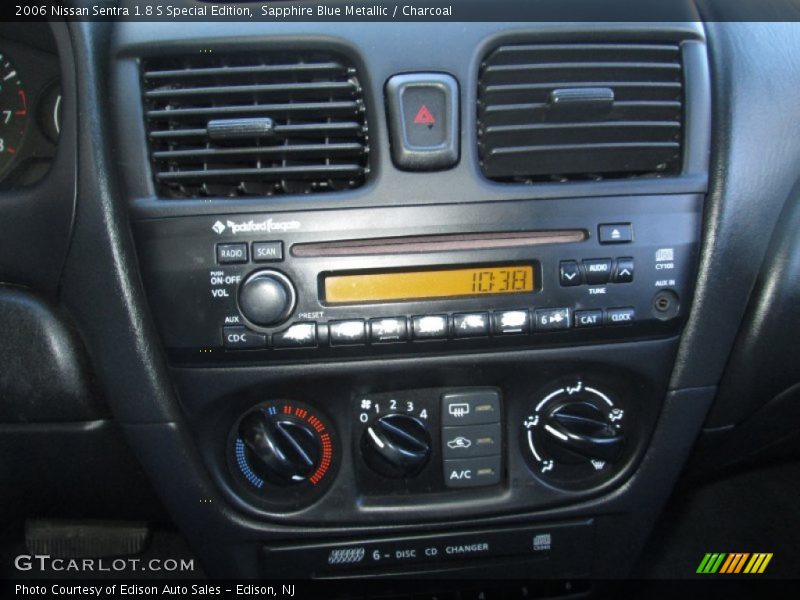 Sapphire Blue Metallic / Charcoal 2006 Nissan Sentra 1.8 S Special Edition