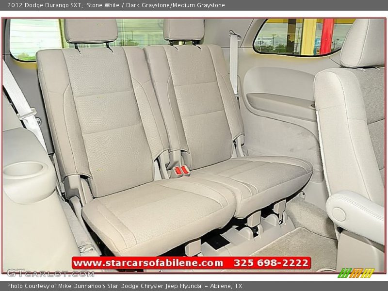 Stone White / Dark Graystone/Medium Graystone 2012 Dodge Durango SXT