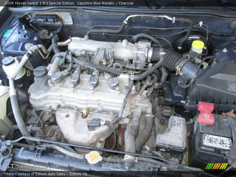Sapphire Blue Metallic / Charcoal 2006 Nissan Sentra 1.8 S Special Edition
