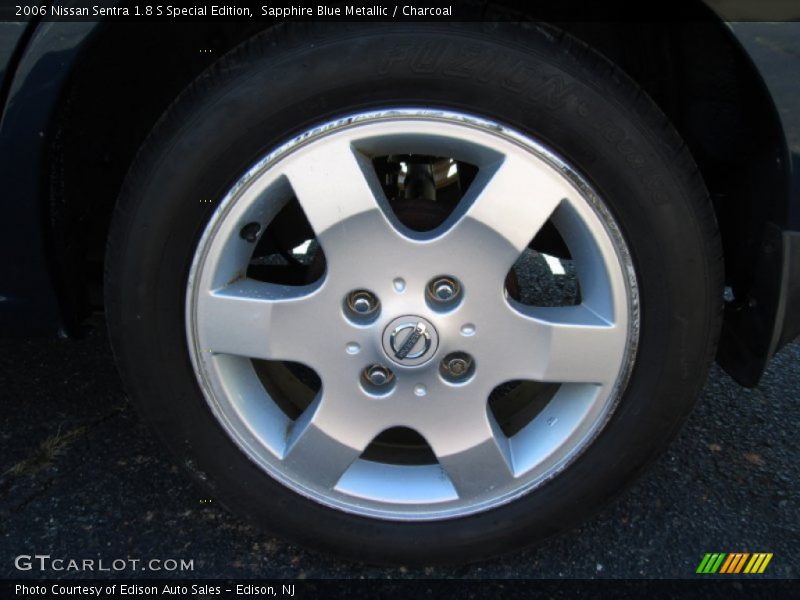 Sapphire Blue Metallic / Charcoal 2006 Nissan Sentra 1.8 S Special Edition
