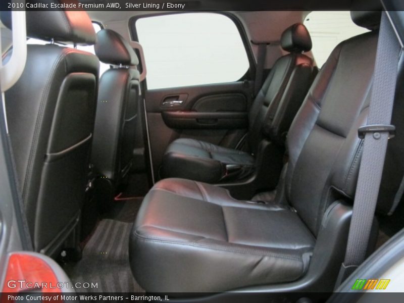 Silver Lining / Ebony 2010 Cadillac Escalade Premium AWD