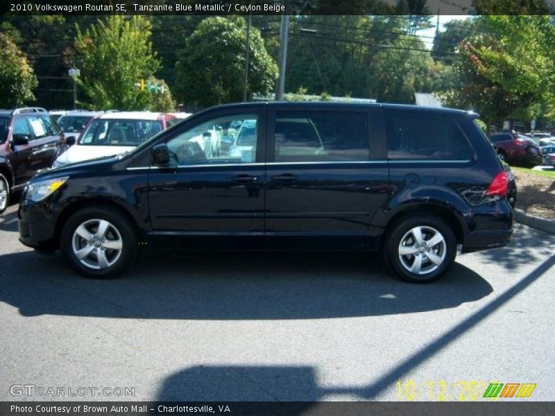 Tanzanite Blue Metallic / Ceylon Beige 2010 Volkswagen Routan SE