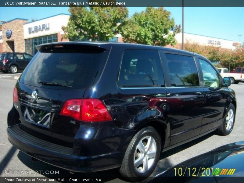 Tanzanite Blue Metallic / Ceylon Beige 2010 Volkswagen Routan SE