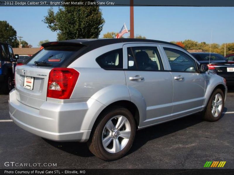 Bright Silver Metallic / Dark Slate Gray 2012 Dodge Caliber SXT