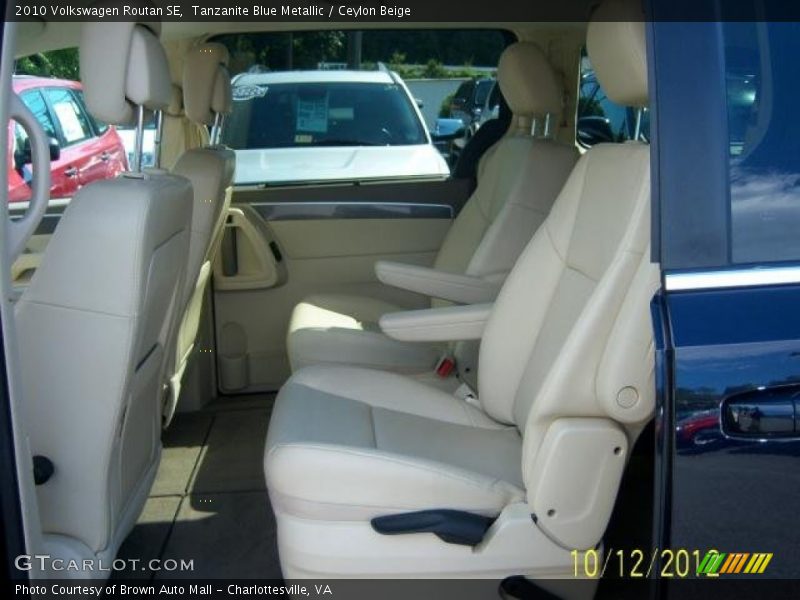 Tanzanite Blue Metallic / Ceylon Beige 2010 Volkswagen Routan SE