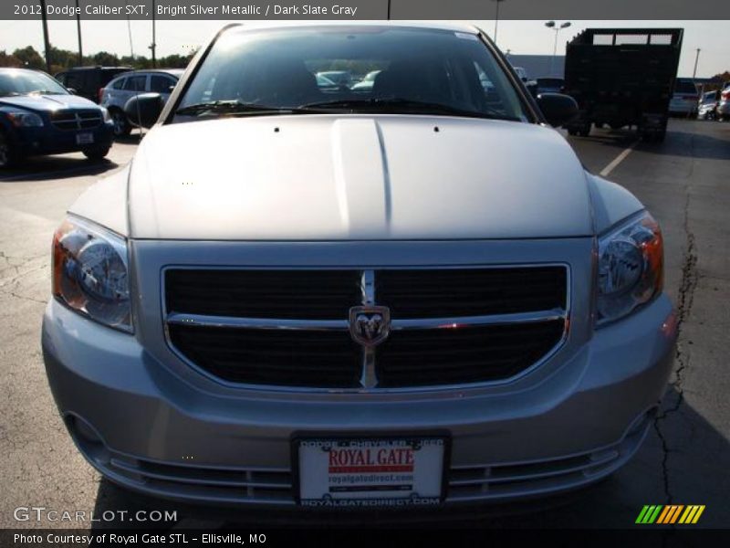 Bright Silver Metallic / Dark Slate Gray 2012 Dodge Caliber SXT