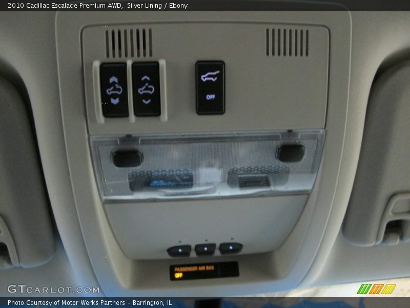 Silver Lining / Ebony 2010 Cadillac Escalade Premium AWD