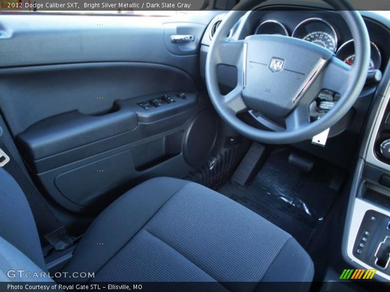 Bright Silver Metallic / Dark Slate Gray 2012 Dodge Caliber SXT
