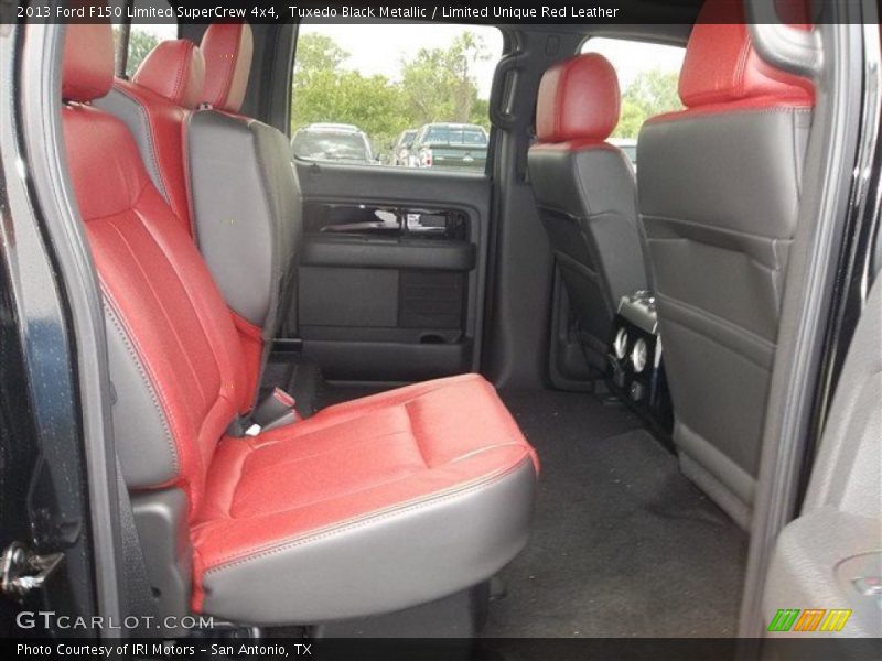  2013 F150 Limited SuperCrew 4x4 Limited Unique Red Leather Interior