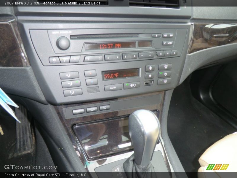 Monaco Blue Metallic / Sand Beige 2007 BMW X3 3.0si