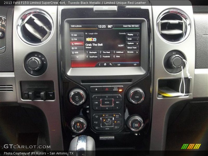 Controls of 2013 F150 Limited SuperCrew 4x4