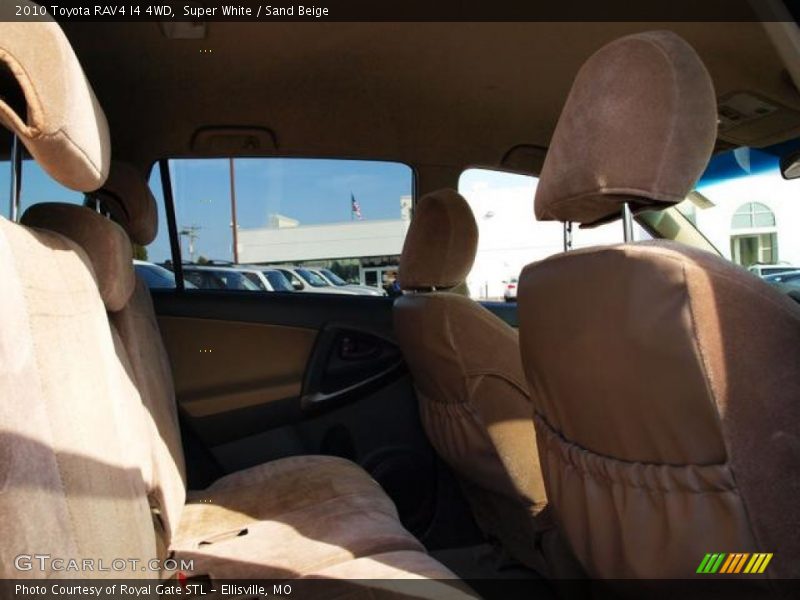 Super White / Sand Beige 2010 Toyota RAV4 I4 4WD
