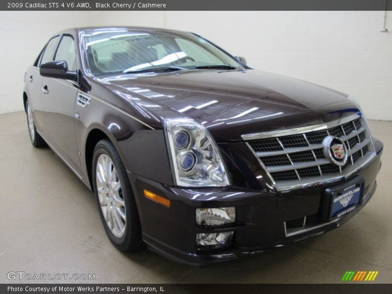 Black Cherry / Cashmere 2009 Cadillac STS 4 V6 AWD