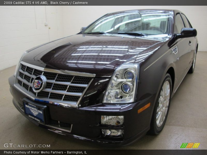 Black Cherry / Cashmere 2009 Cadillac STS 4 V6 AWD