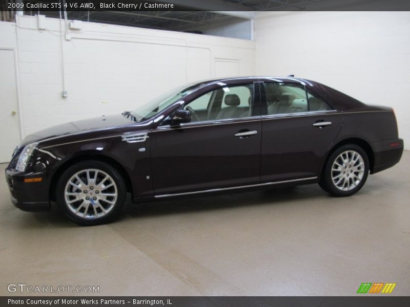 Black Cherry / Cashmere 2009 Cadillac STS 4 V6 AWD