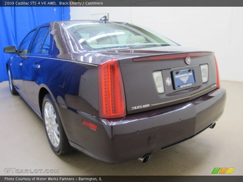 Black Cherry / Cashmere 2009 Cadillac STS 4 V6 AWD