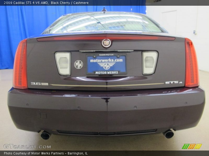Black Cherry / Cashmere 2009 Cadillac STS 4 V6 AWD