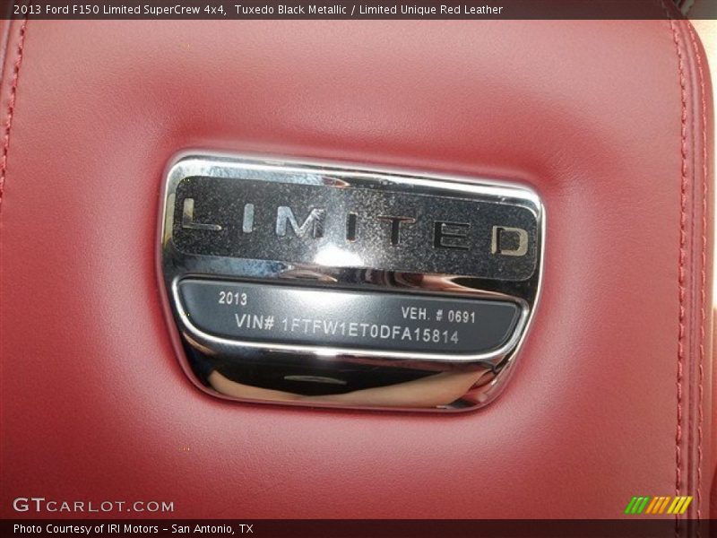 Limited Badge - 2013 Ford F150 Limited SuperCrew 4x4