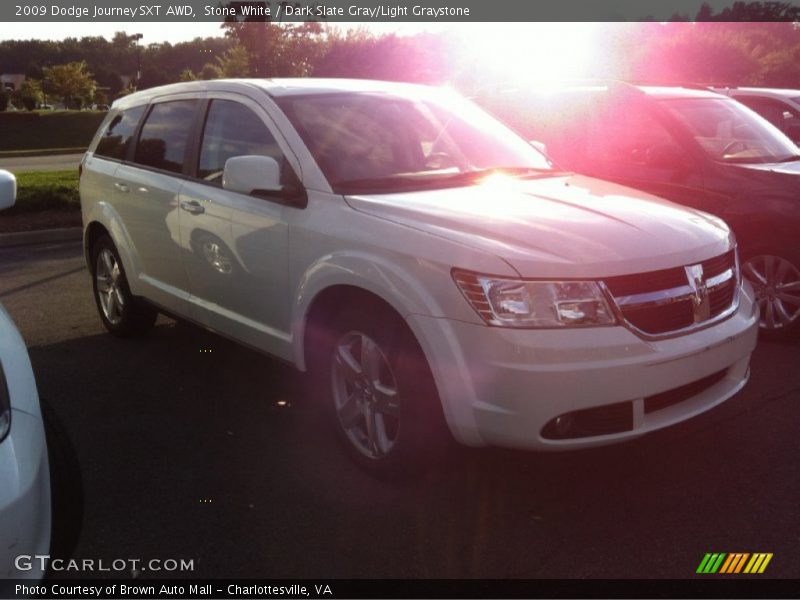 Stone White / Dark Slate Gray/Light Graystone 2009 Dodge Journey SXT AWD