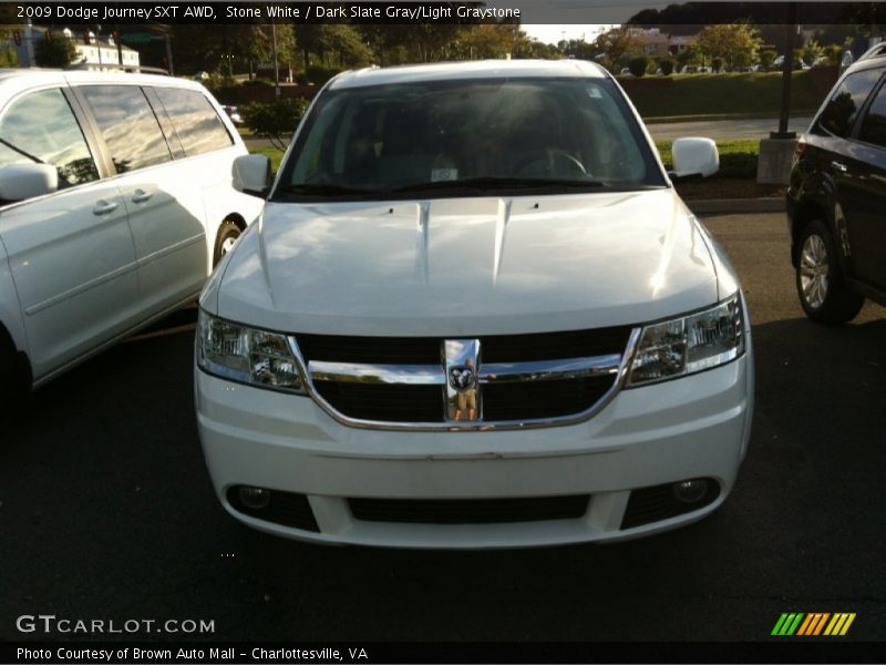 Stone White / Dark Slate Gray/Light Graystone 2009 Dodge Journey SXT AWD