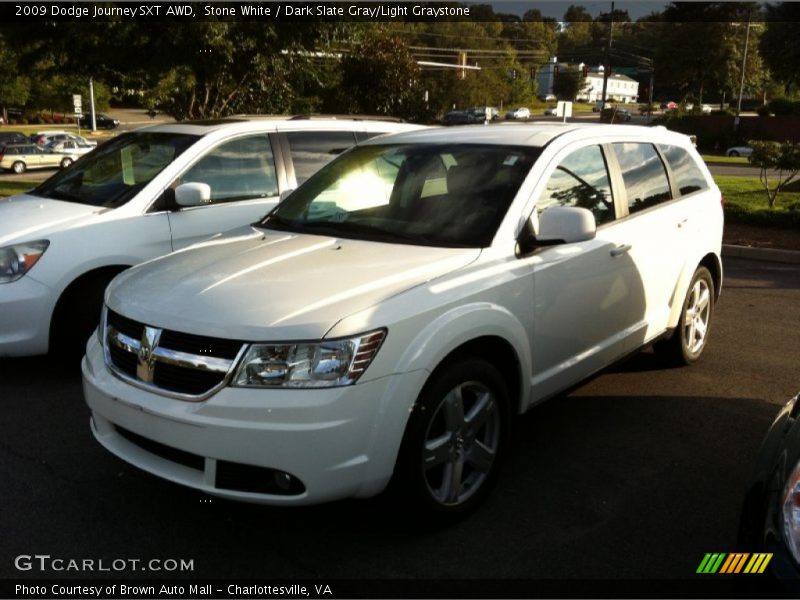 Stone White / Dark Slate Gray/Light Graystone 2009 Dodge Journey SXT AWD