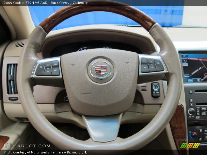 Black Cherry / Cashmere 2009 Cadillac STS 4 V6 AWD