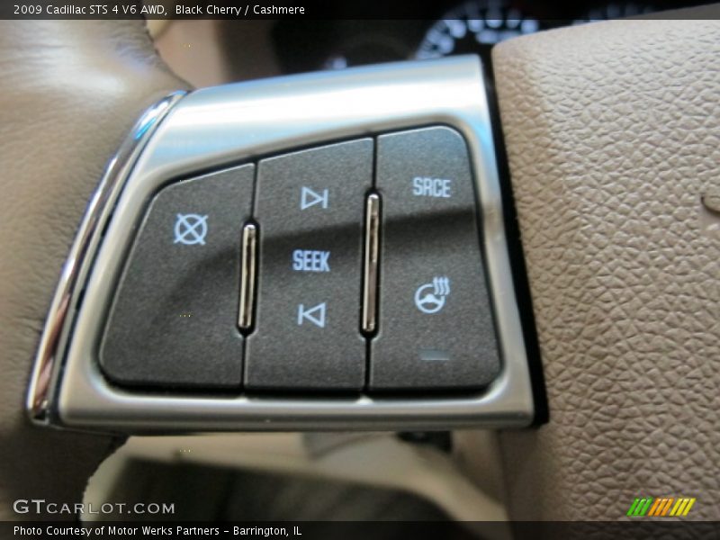 Black Cherry / Cashmere 2009 Cadillac STS 4 V6 AWD