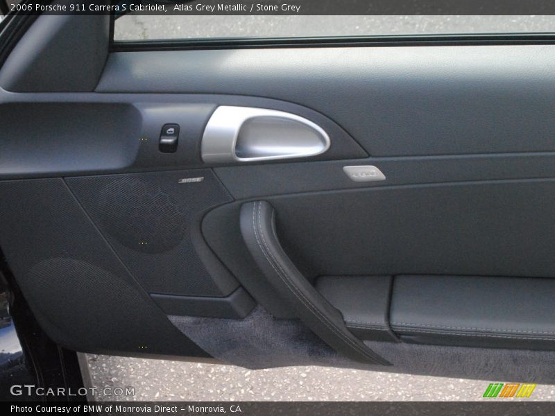 Atlas Grey Metallic / Stone Grey 2006 Porsche 911 Carrera S Cabriolet
