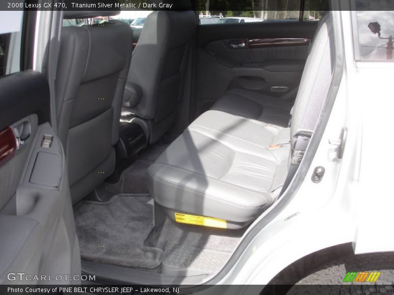 Titanium Silver Metallic / Dark Gray 2008 Lexus GX 470