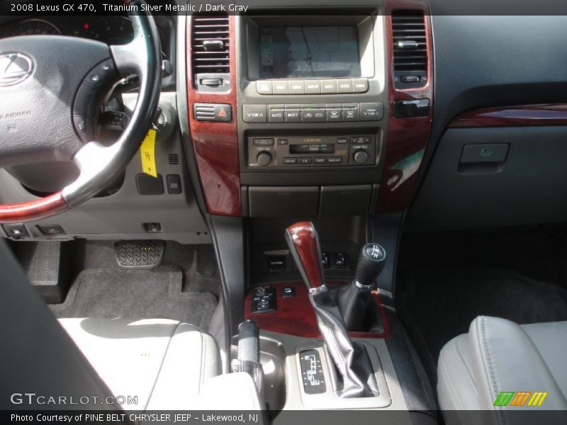 Titanium Silver Metallic / Dark Gray 2008 Lexus GX 470