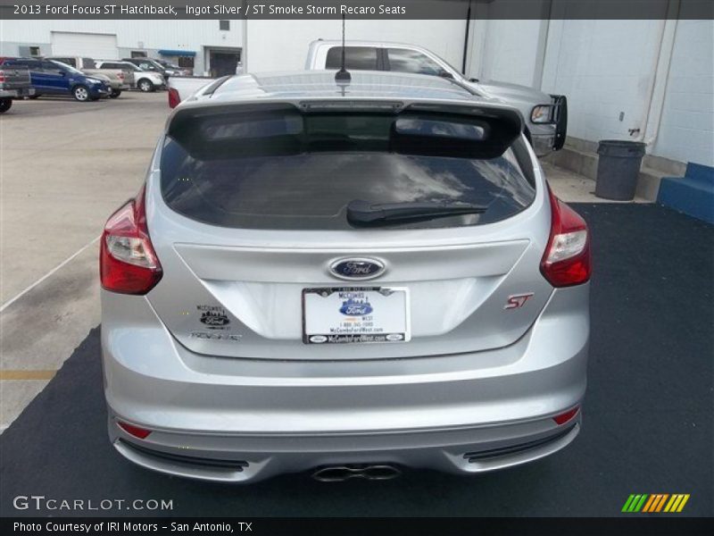 Ingot Silver / ST Smoke Storm Recaro Seats 2013 Ford Focus ST Hatchback