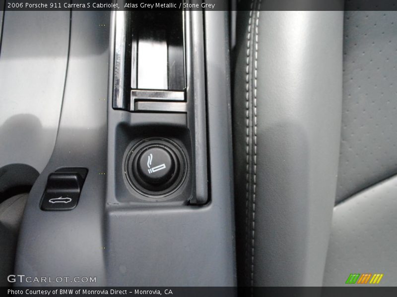 Atlas Grey Metallic / Stone Grey 2006 Porsche 911 Carrera S Cabriolet