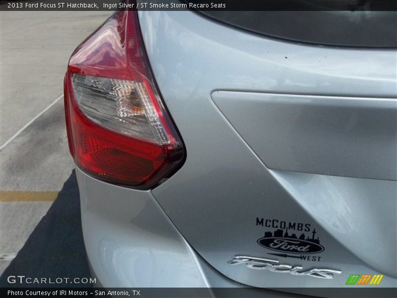 Ingot Silver / ST Smoke Storm Recaro Seats 2013 Ford Focus ST Hatchback