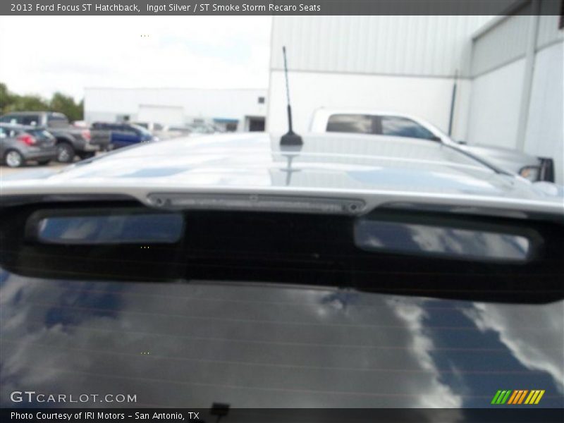 Ingot Silver / ST Smoke Storm Recaro Seats 2013 Ford Focus ST Hatchback