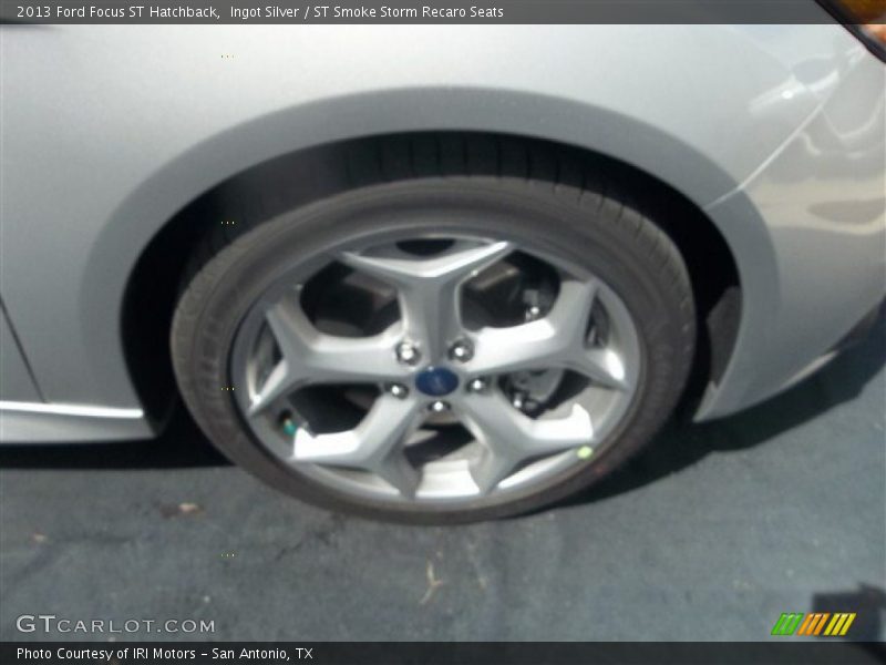 Ingot Silver / ST Smoke Storm Recaro Seats 2013 Ford Focus ST Hatchback