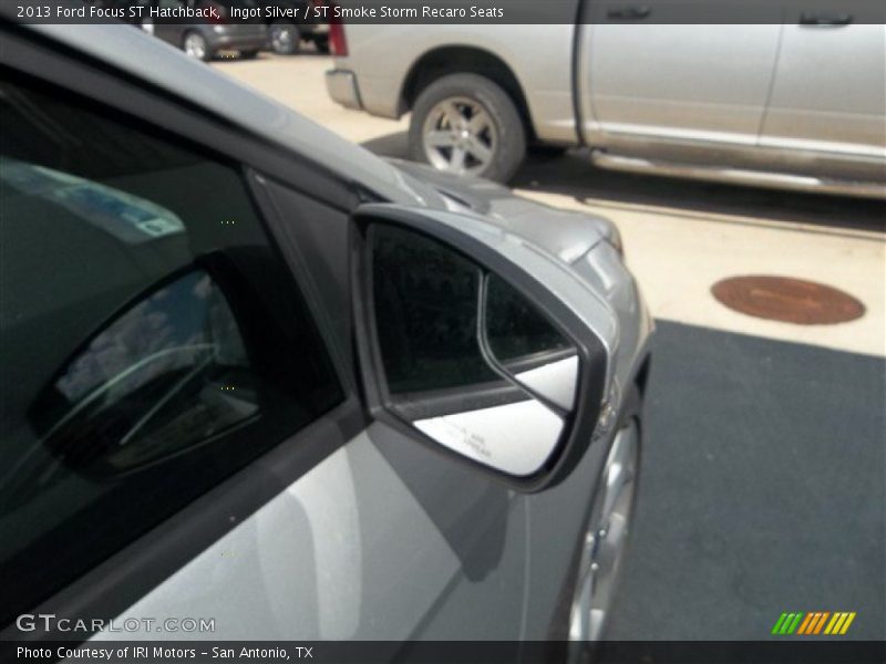 Ingot Silver / ST Smoke Storm Recaro Seats 2013 Ford Focus ST Hatchback