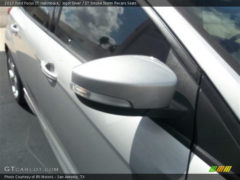 Ingot Silver / ST Smoke Storm Recaro Seats 2013 Ford Focus ST Hatchback