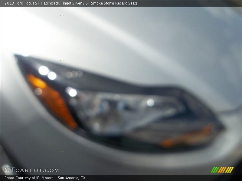 Ingot Silver / ST Smoke Storm Recaro Seats 2013 Ford Focus ST Hatchback