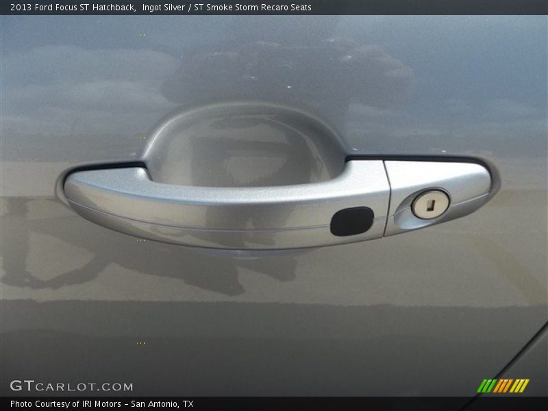 Ingot Silver / ST Smoke Storm Recaro Seats 2013 Ford Focus ST Hatchback